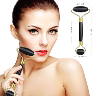 블랙 오브시디안 스톤 천연 크리스탈 자이드 롤러 OEM ODM