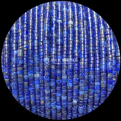 보석 진주 라브라도라이트/붉은 튀르코아이스/라피스 라즈리/우나카이트 드럼 모양 치유 에너지를 위한 느슨한 진주 나선