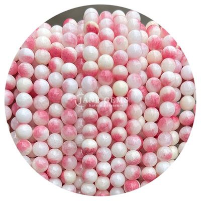 도매 원형 천연 돌 진주 원형 느슨 보석 진주 액세서리 8mm 아쿠아마린 느슨 진주 DIY 보석