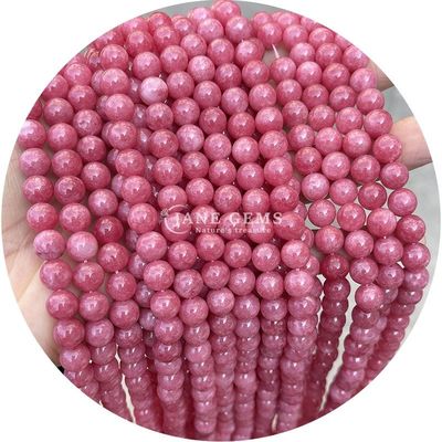 도매 원형 천연 돌 진주 원형 느슨 보석 진주 액세서리 8mm 아쿠아마린 느슨 진주 DIY 보석