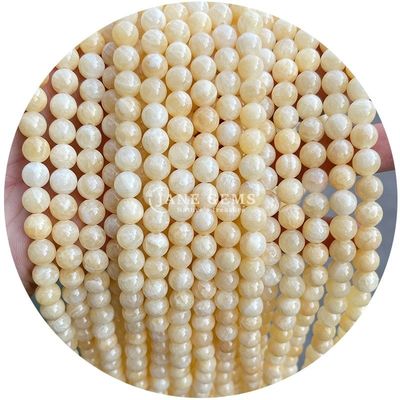 도매 원형 천연 돌 진주 원형 느슨 보석 진주 액세서리 8mm 아쿠아마린 느슨 진주 DIY 보석