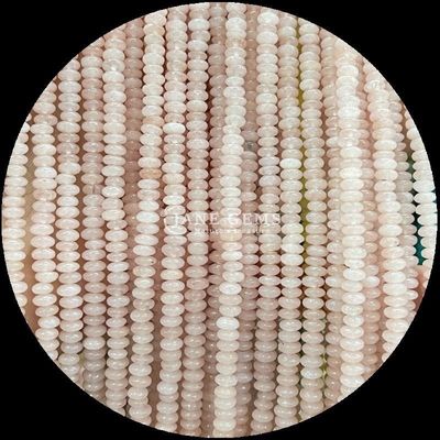 크리스탈 보석 Rondelle 주판 모양 HeShi 구슬 다양한 돌 유형 보석 만들기위한 느슨한 구슬 가닥