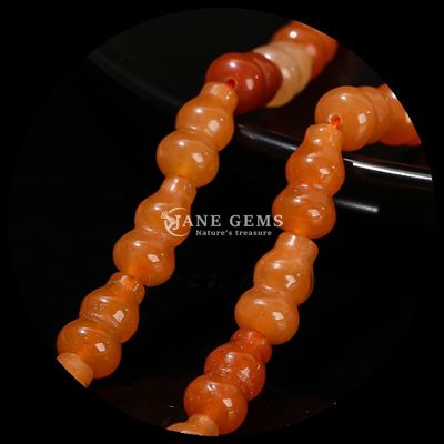 DIY 쥬얼리 만들기를위한 조롱박 모양 비즈 크리스탈 보석 꽃병 모양 느슨한 구슬 가닥