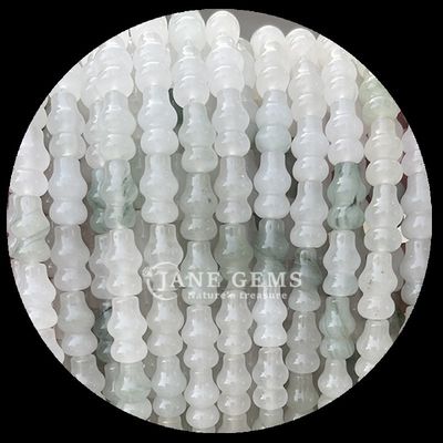DIY 쥬얼리 만들기를위한 조롱박 모양 비즈 크리스탈 보석 꽃병 모양 느슨한 구슬 가닥