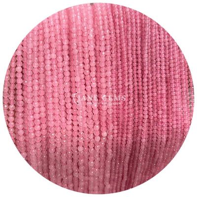 면 처리 된 작은 구슬 천연 크리스탈 보석 다양 한 돌 유형 DIY 쥬얼리 만들기위한 느슨한 구슬 가닥