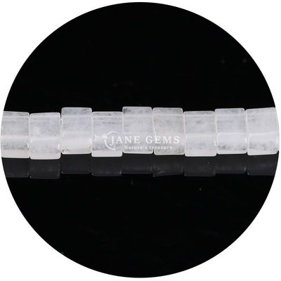 도매 천연 크리스탈 보석 정면 직사각형 진주 느슨한 돌 진주 액세서리 보석의 정면 간격