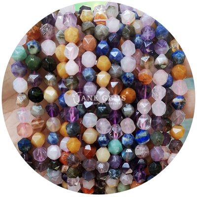정품  faceted gemstone 느슨 한 구슬 보석 제조에 높은 내구성