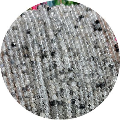 OEM ODM 지원 정면 정품 자연 보석 치유 크리스탈 느슨한 구슬 스트랜드 보석 DIY 디자이너
