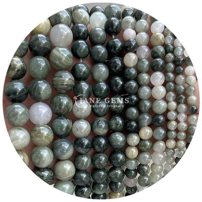천연 검은 줄무늬 로도크로사이트 보석 보석 자석 제작 DIY 팔찌
