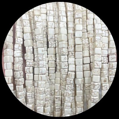 큐브 사각형 모양 천연 보석 진주 빨간색 튀르코아즈 검은 아가트 느슨한 진주 스트랜드 DIY 보석