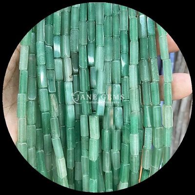 천연 녹색 아벤투린 인디안 아가트 보석 진주 나선 DIY 보석 및 치유
