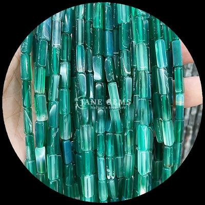 직사각형 Zebra Jasper Lapis Lazuli Gemstone Beads 보석 제조용 느슨한 실