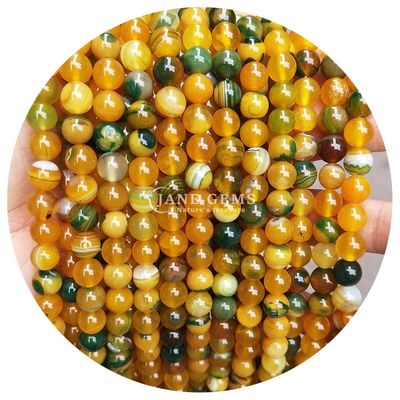 닦은 완성 gemstone beads 천연 색상 보석 제조 및 장식