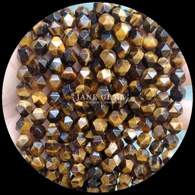 보석 진주 다이아몬드 다양한 색상 눈부신 DIY 보석 6mm 8mm 10mm 투르말린 블루 호랑이 눈 느슨한 줄무늬