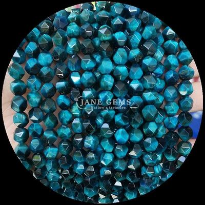 보석 진주 다이아몬드 다양한 색상 눈부신 DIY 보석 6mm 8mm 10mm 투르말린 블루 호랑이 눈 느슨한 줄무늬