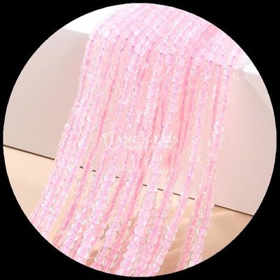 다채로운 자연 미니 큐브 사각형 보석 구슬 로즈 쿼츠 아파타이트 DIY용 팔찌 목걸이 귀걸이 보석 제조
