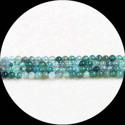 천연 다채로운 보석 달석 빨간 자스퍼 DIY 보석용 느슨한 진주 나선