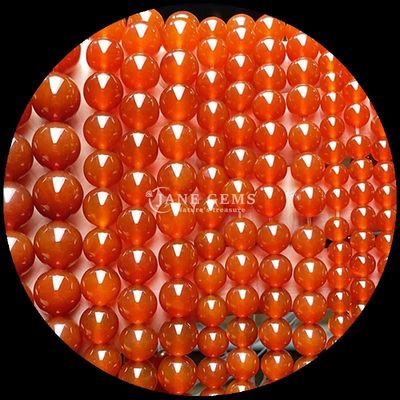 둥근 모양 8mm 천연 보석 구슬 다양한 아가트 구슬 카넬리아 노란색 줄무늬 아가트 느슨한 구슬 스트랜드 DIY 보석