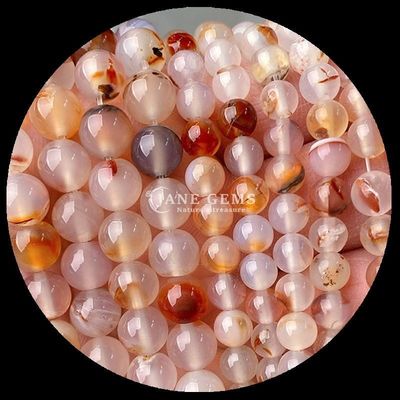 보석 둥근 모양 DIY 보석 귀걸이를위한 다채로운 아가트 귀걸이