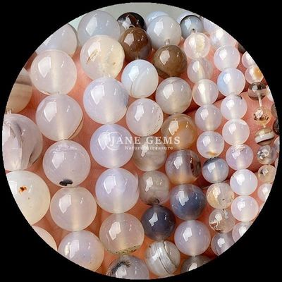 보석 둥근 모양 DIY 보석 귀걸이를위한 다채로운 아가트 귀걸이